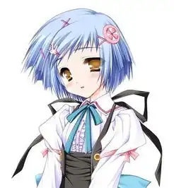 蓝色的动漫头像