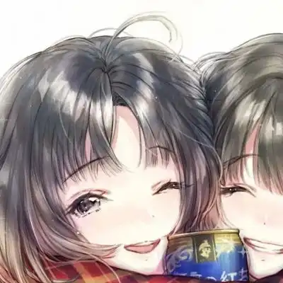 二次元闺蜜头像岁月静好,我也愿女生头像我要个性网