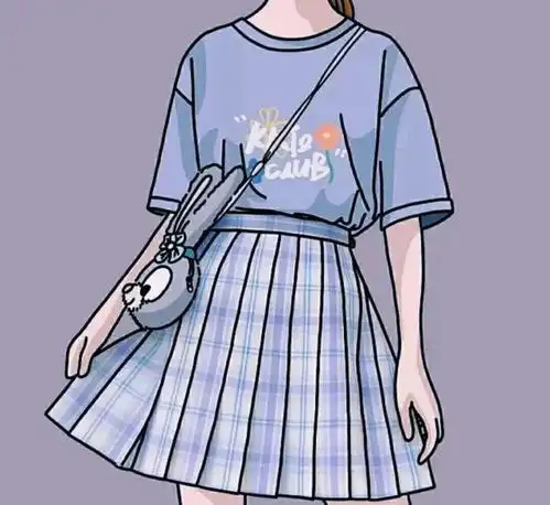 闺蜜头像jk制服头像粉色可爱系