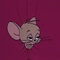 蓝色背景猫和老鼠汤姆头像微信头像图片大全