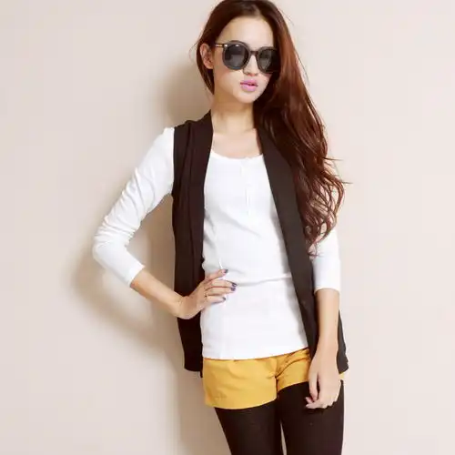 黑色系女生可爱头像马甲