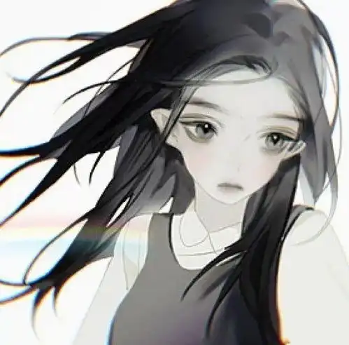 动漫女生头像治愈系日本