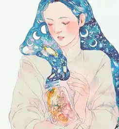 看了这些水彩画,瞬间觉得自己的头像该换了