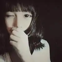非主流用手套遮脸头像