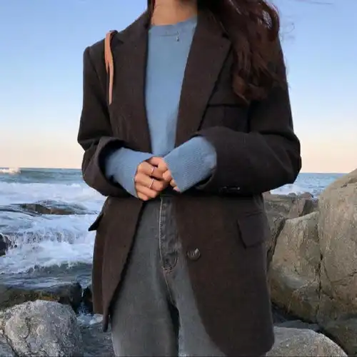 少女感爆棚的韩系穿搭,这个冬天你只需要负责貌美如花,学起来