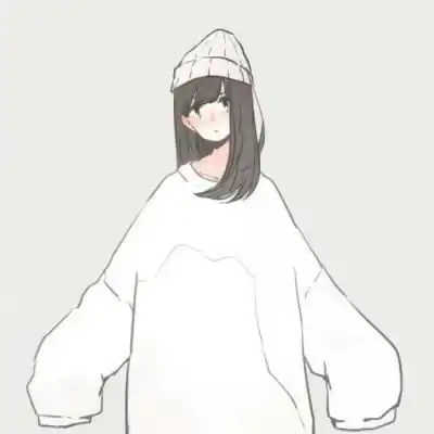 手绘头像情侣一男一女