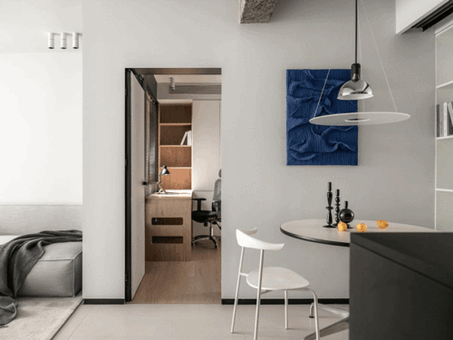 上海男主晒70㎡独居小家,装修那叫一个高级,太有品味了