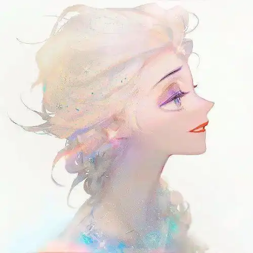 仙系女生头像动漫闺蜜