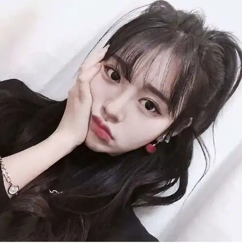 韩系女头像图片大全真人高清落叶之秋