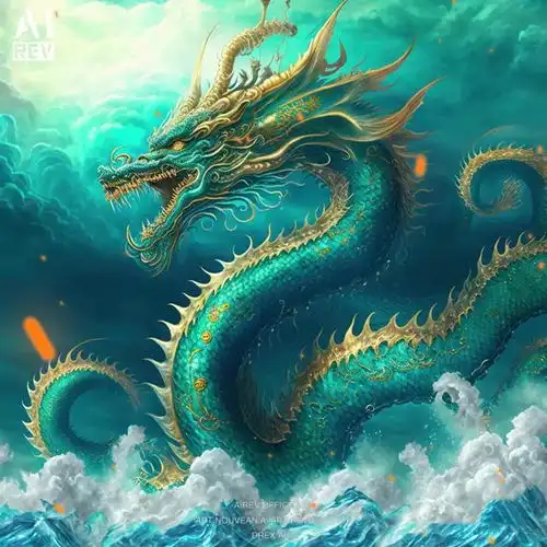 威武霸气的青龙