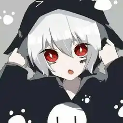 二次元萌系情侣头像猫耳