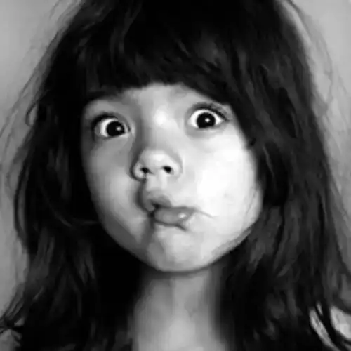 qq头像女生萌娃系图片黑