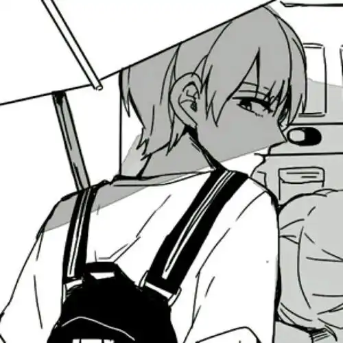 情头黑白漫画情侣头像