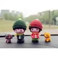 男孩和狗狗的情侣头像微信头像图片大全