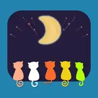 小猫卡通头像阴影