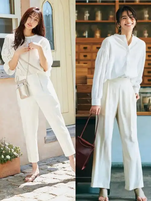 夏天白色更洋气的打开方式,搭配这4种颜色,显白温柔不挑人