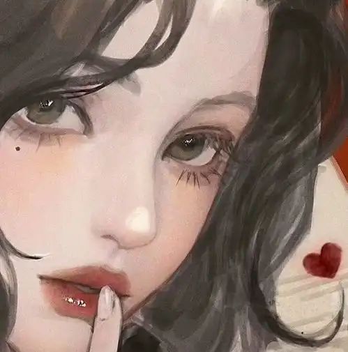 动漫女头送君茉莉,愿君莫离