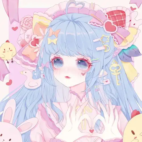 动漫女生头像这是最甜的月份,我没吃糖,只是遇到了你