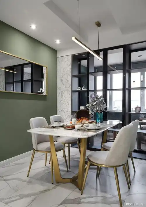 125平米现代简约风三居室,绿色清新之所,梦想中的小家