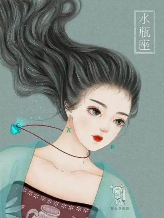 古风系女生头像高清十二