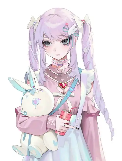 画师笔下的粉色系小姐姐太可爱了,还有一点危险的感觉,我爱了