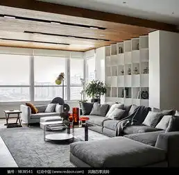 灰色系的客厅
