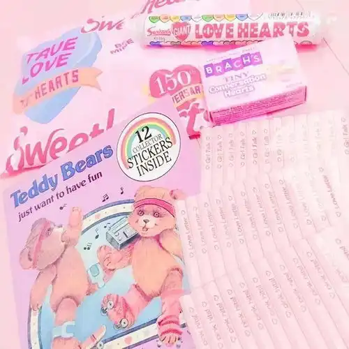 来一波粉色系票圈背景图