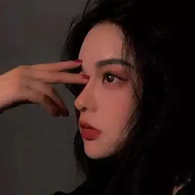 个性冷系女生头像图片冷