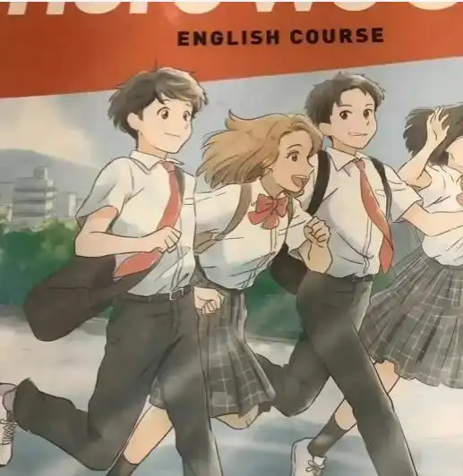 各地教材插图对比日本漫画风格,苏教版古风浓郁,学生爱不释手