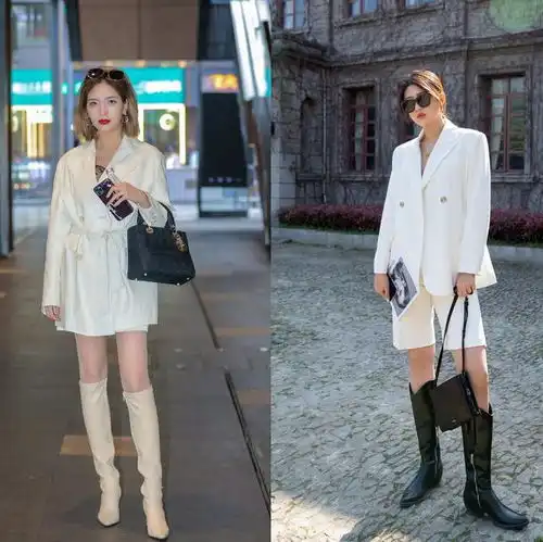 如何把白色西装穿出高级感以下这几种配色方案,气质又耐看