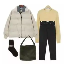 50套羽绒服搭配,时髦又保暖