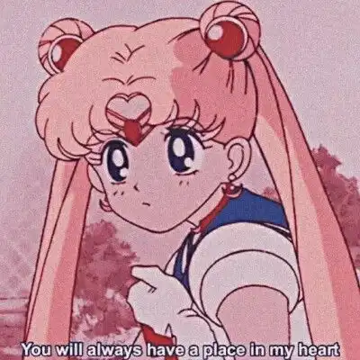 甜美可爱女生头像动漫粉