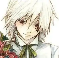 求动漫的银发男主角qq头像