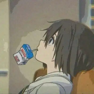 紫色星空动漫头像男生ki