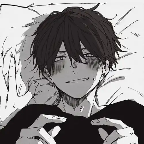 一辈子不换的绝绝子黑白动漫头像