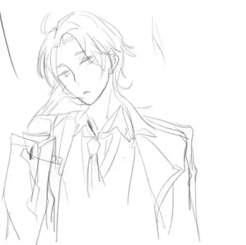 漫画素描的头发怎么画顺