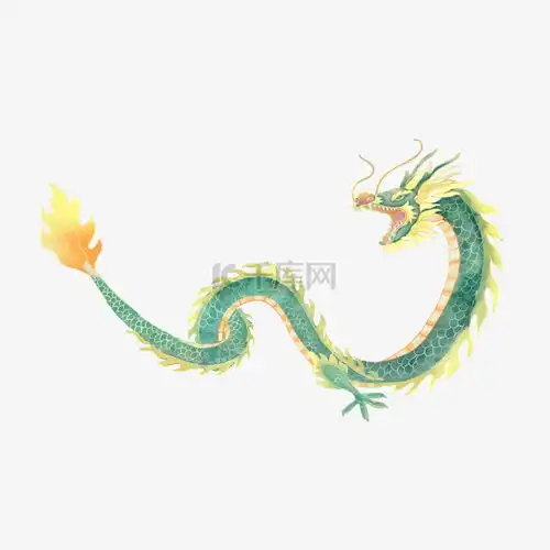 水彩风二月二龙抬头青龙素材图片免费下载千库网