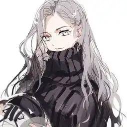 动漫头像女生冷酷慵懒彩色