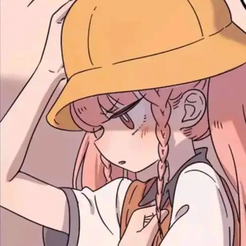 卡通女生头像简单阿桔