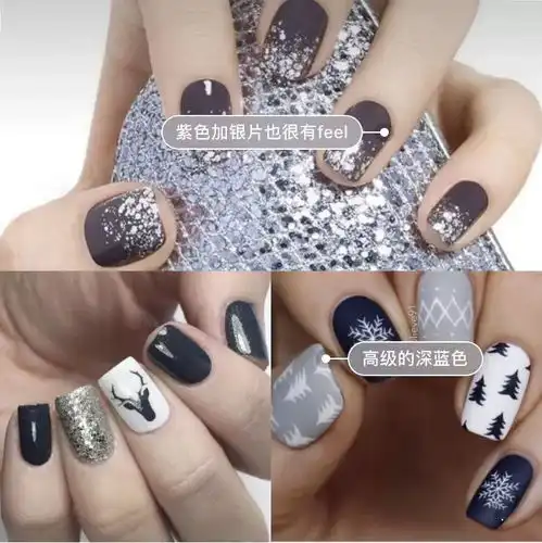 这才是圣诞美甲的正确打开方式