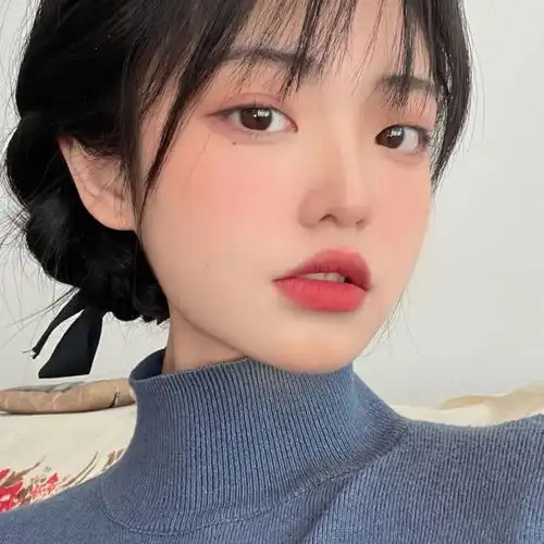 蓝色系头像绝美