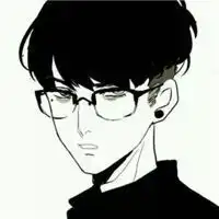 ps黑白卡通头像素描