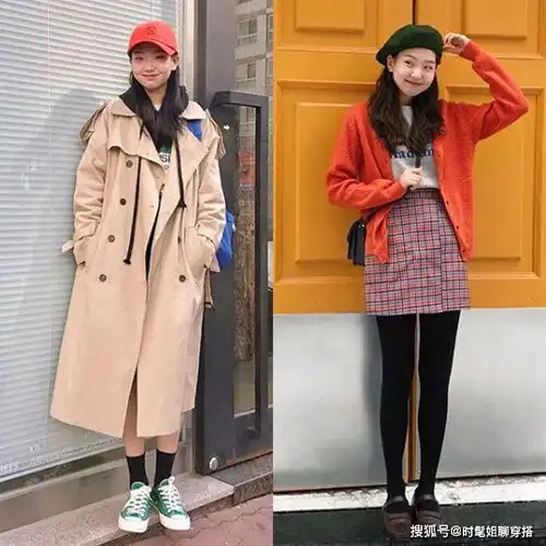 ins博主早春穿搭参考,网友说的没有错,爱笑的姑娘随便穿都好看