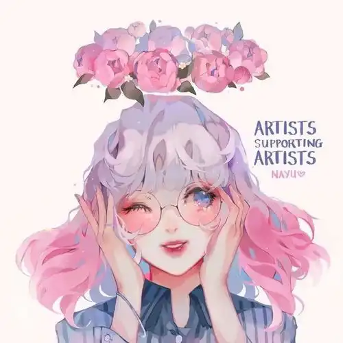 插画丨绘画丨色彩梦幻甜美的少女系插画