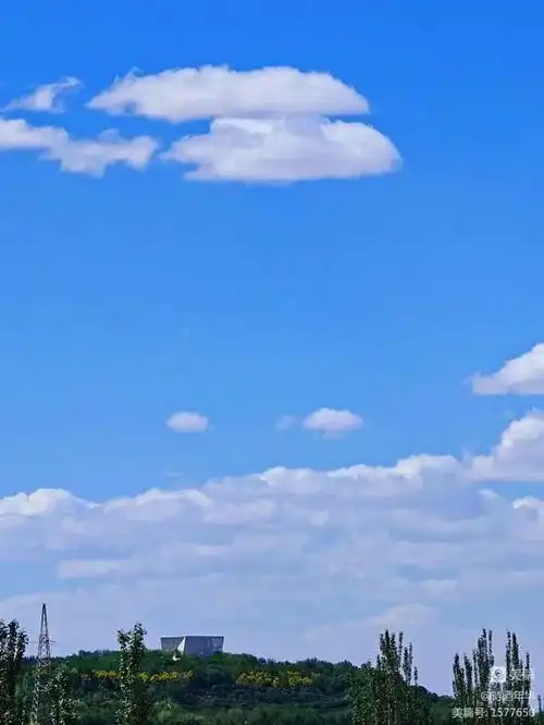 其他关于夏天的风景都不及这一刻金昌的蓝天白云凤凰网甘肃凤凰网