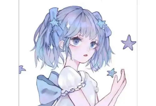 闺蜜头像粉色系动漫版壁