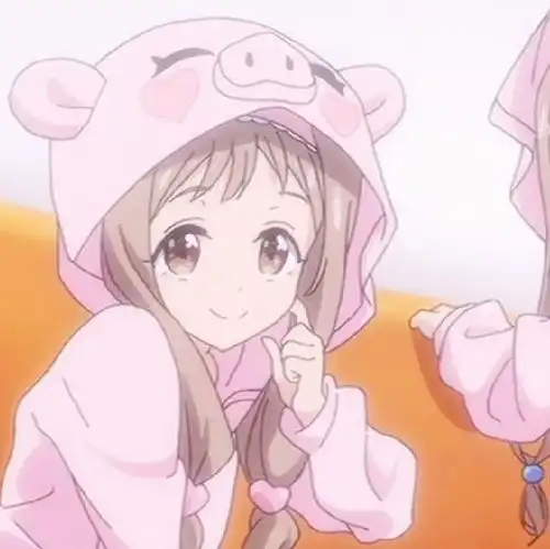 三个闺蜜头像卡通摇曳百