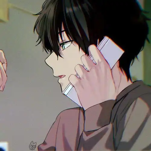 韩系氛围感头像动漫情侣