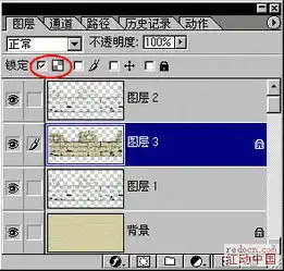 ps鼠绘卡通风格古长城