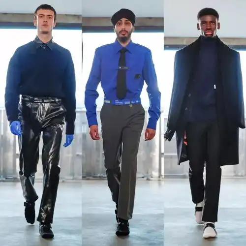 2019秋冬伦敦男装周中国设计师周翔宇.周俊.李雨山发布新系列